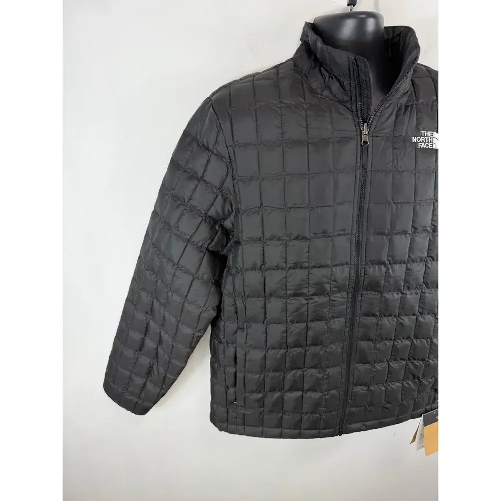 North Face Thermoball Puffer Jacket Black Mens Large NEW Quilted Outdoors